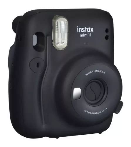 Cámara instantánea Fujifilm Instax Mini 11 20 Láminas negra