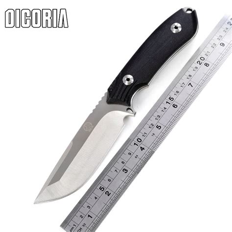 Dicoria Lion D Blade G Handle Fixed Blade Hunting Knife Kydex Sheath