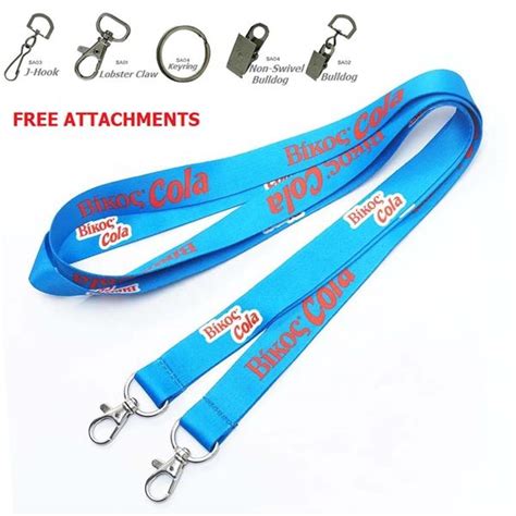 Double Open Ended Lanyard W Full Color Sublimation Clevenger Printing