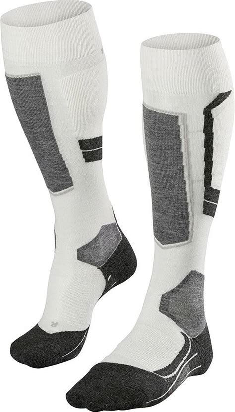 Falke Sk4 Skiing Knee High Socks Women Offwhite • Pris