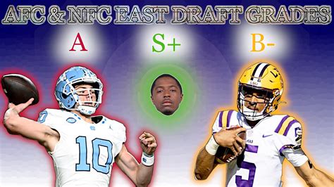 2024 Nfl Draft Grades Afc East And Nfc East Every Pick And Final Team