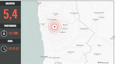 Sismo De Mediana Intensidad Se Percibe En La Zona Norte Del Pa S