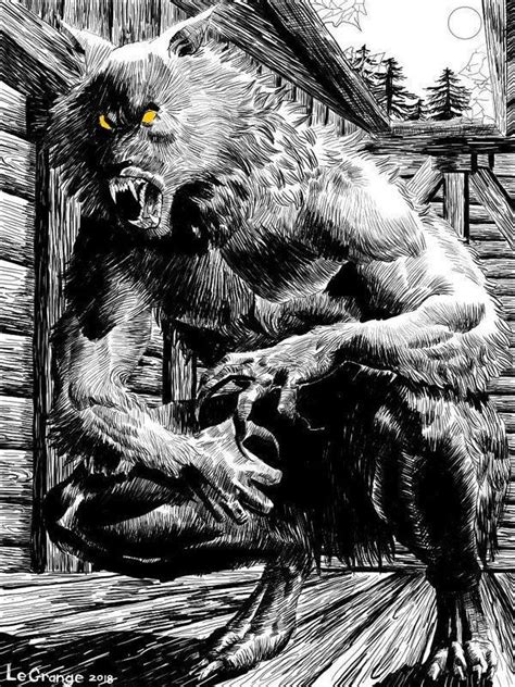 Pin By Mcarv On Werewolf Werewolf Art Werewolf Fantasy Wall Art