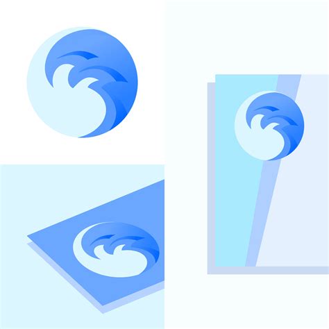 Sea Ocean Logo Blue 4809375 Vector Art at Vecteezy