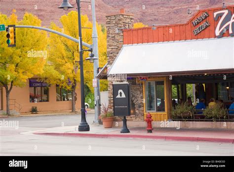 Downtown Moab, Utah Stock Photo - Alamy