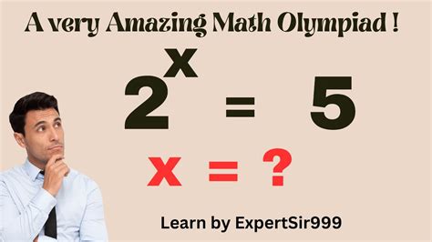 A Very Nice Exponential Problem Math Olympiad With Basic Youtube