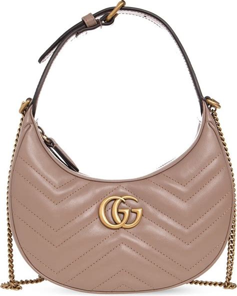 Gucci Gg Marmont Half Moon Shaped Mini Bag Shopstyle