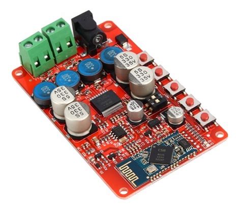 Placa Amplificador De Udio Bluetooth Receptor Tda R