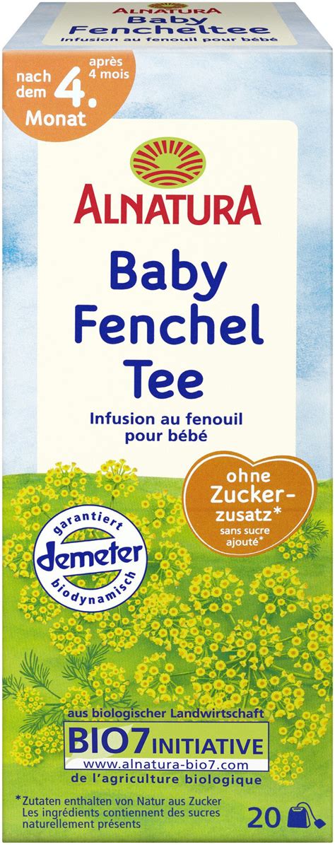 Baby Fenchel Tee G In Bio Qualit T Von Alnatura