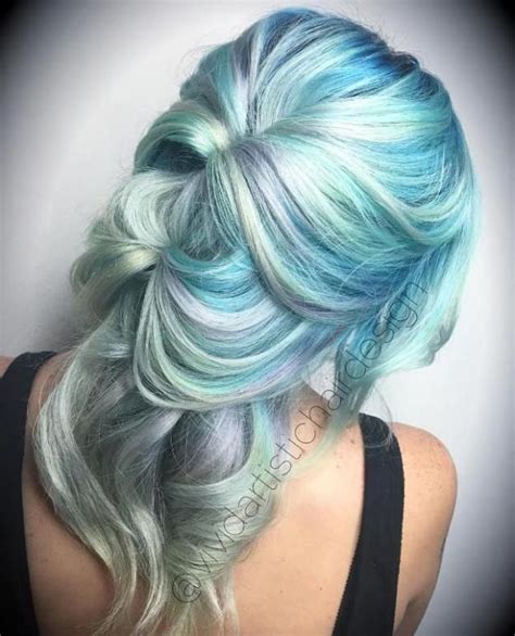 20 Mint Green Hairstyles That Are Totally Amazing Green Hair Blue