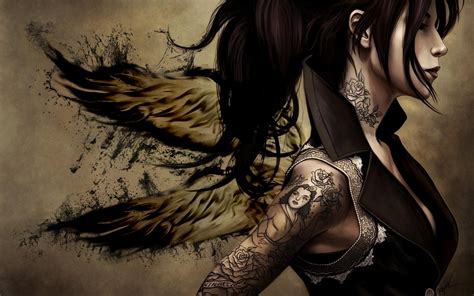 Tattoo Women Wallpapers Free - WallpaperSafari