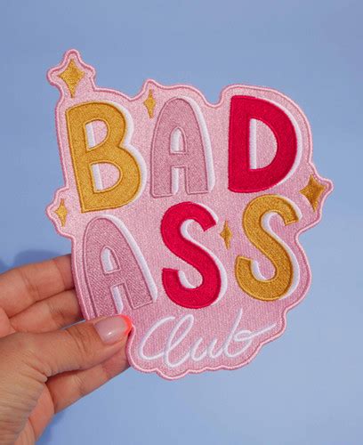 Patch Thermocollant Badass Xl Malicieuse Shop Diy