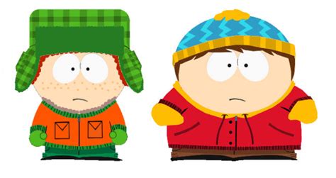 Redesign Of Kyle and Cartman by FanOf2010 on DeviantArt