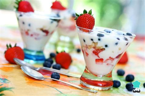 Arriba 89 Imagen Receta Yogurt Con Frutas Abzlocal Mx