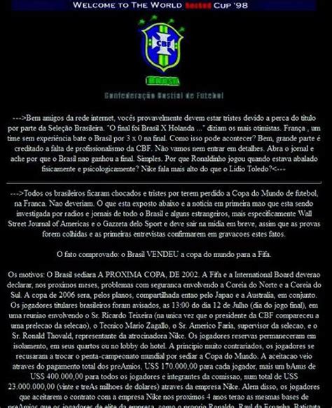 Futebol Nost Lgico On Twitter A Hist Ria De Que O Brasil Vendeu A