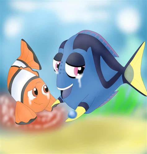 Pin By Becca Slade On Finding Nemo Dory When I Look At U Im Home Dory Marlin Disney Facts