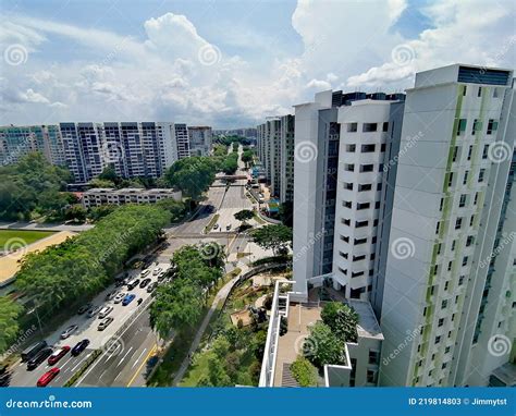 Bidadari Housing Estate In Central Singapore Editorial Stock Photo