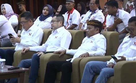 Kedatangan Hary Tanoe Memacu Semangat Kader Perindo Se Kaltara