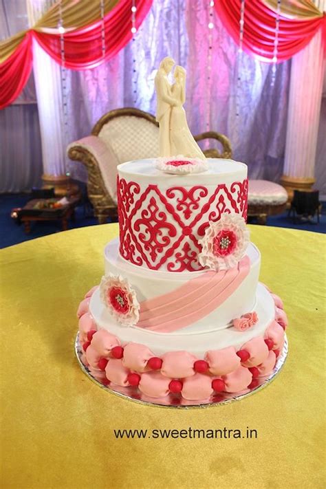 Grand Wedding Cake Decorated Cake By Sweet Mantra Cakesdecor