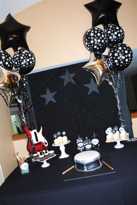 Real Parties: Rock Star Birthday Party! - Itsy Belle