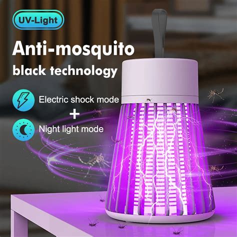 Mais Novo Usb Recarga Mosquito Assassino Lâmpada Radiationless