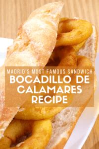 Fried Calamari Sandwich Recipe (Bocadillo de Calamares) - Spanish Sabores