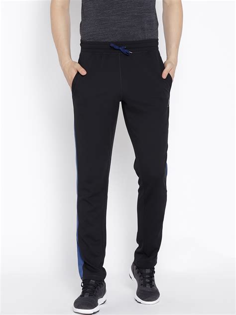 Buy Reebok Men Black Essential Training Track Pants Track Pants For