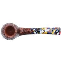 New Tobacco Pipes Savinelli Autograph Autograph Sandblasted Bent