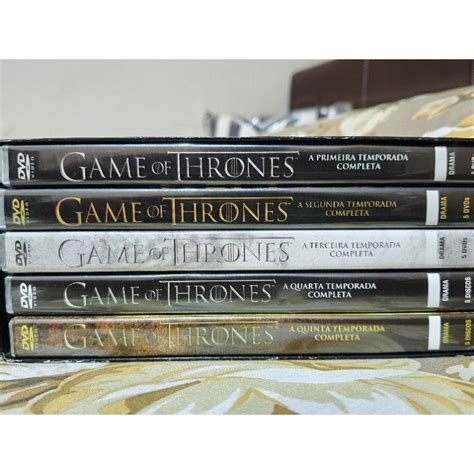 Game Of Thrones Temporadas Completas - Série Game Of thrones ( 8 temporadas completas ) | Shopee Brasil