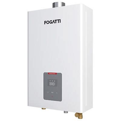 Fogatti Indoor Tankless Water Heater Gpm Instant Hot Boiler Natural