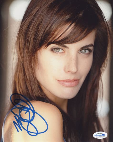 Meghan Ory Sexy Once Upon A Time Signed Autograph 8x10 Photo Acoa Outlaw Hobbies Authentic