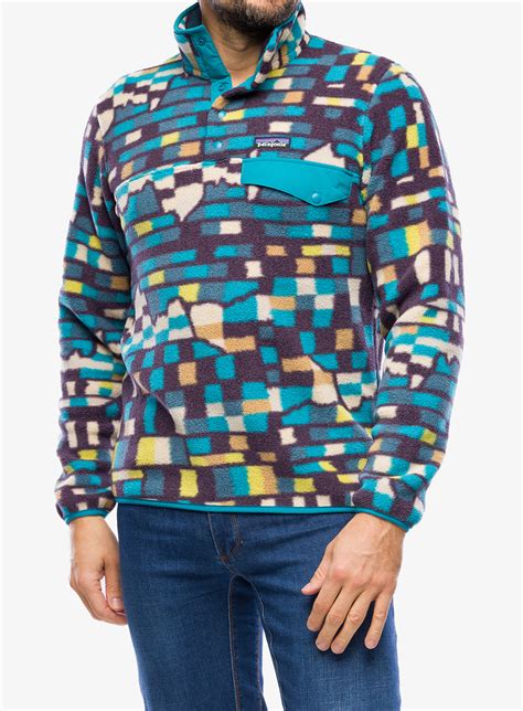 Bluza Polarowa Patagonia Lightweight Synch Snap T Pullover Fitz Roy