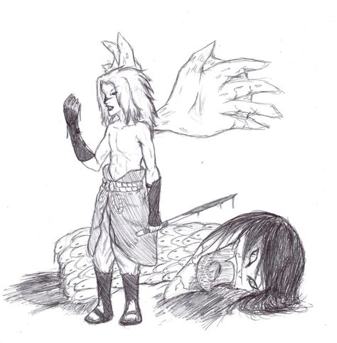 Sasuke Vs Orochimaru By Redblacktac On Deviantart