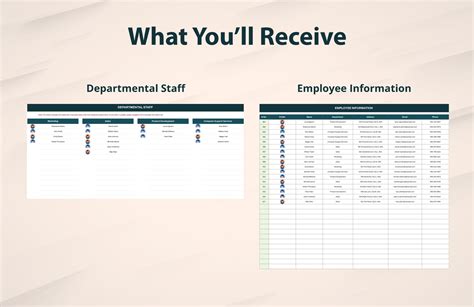 Corporate Organizational Chart Template in Excel, Google Sheets ...