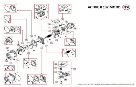 Pièces détachées de pompes DAB JETLY ACTIVE JETINOX JI 132 M Solu