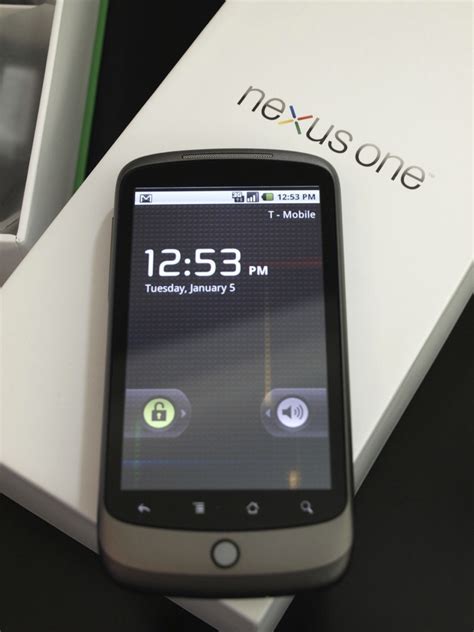 Nexus One Unboxing Googles First Superphone