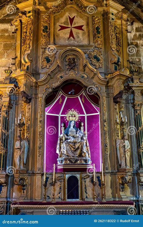 Jerez De La Frontera, Spain - Nov 15, 2022: Interior of the Jerez De La Frontera Cathedral ...