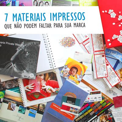 7 materiais impressos que não podem faltar para sua marca Off Paper