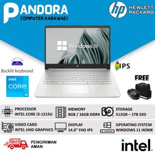 Jual Laptop Baru Hp S Core I U Gen Ram Gb Tb Ssd Inch