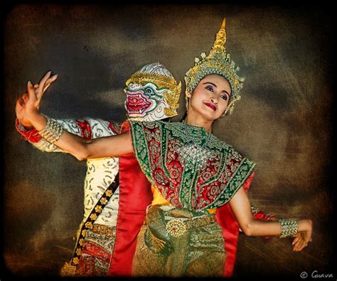 Khon, Thai Dance- รำไทยโขน | Hanuman (หนุมาน) God-king of th… | Flickr