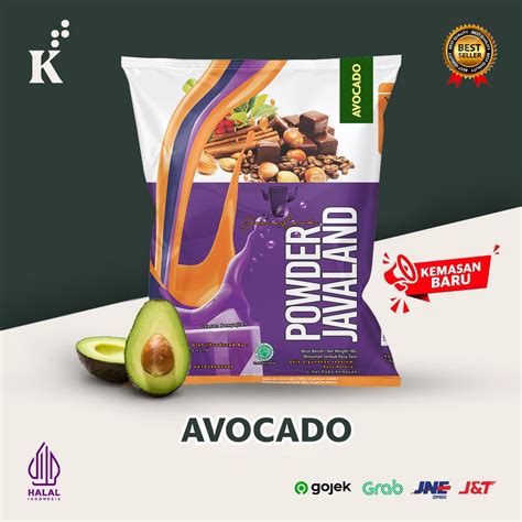 Jual Powder Avocado Bubuk Minuman Bubble Drink Javaland Kg Shopee