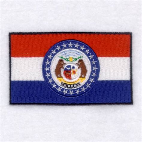 Missouri State Flag Machine Embroidery Design | Embroidery Library at ...