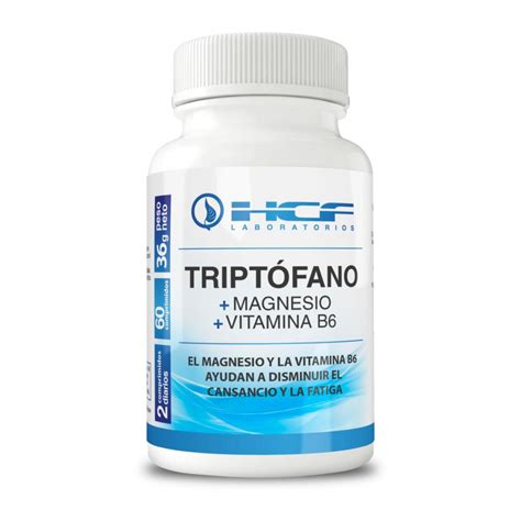 Triptófano Magnesio y Vitamina B6