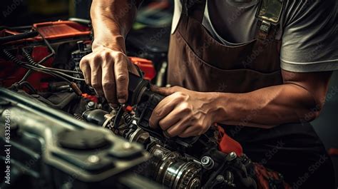 Repair As An Expert Auto Repair Specialist Focuses On Fixing A