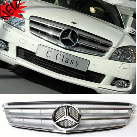 Pp Car Front Grill Mercedes C Class Sport Auto Grilles For Benz W