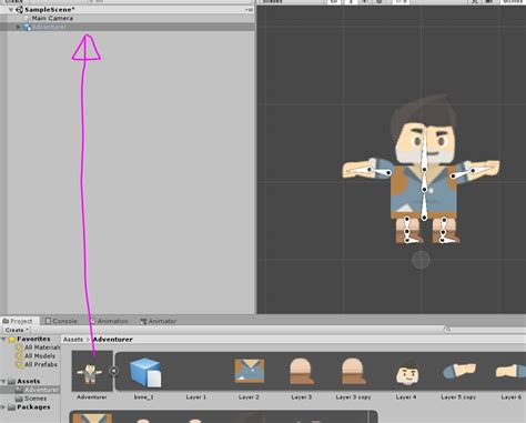 Rig A D Animated Character In Unity Gamedev Academy