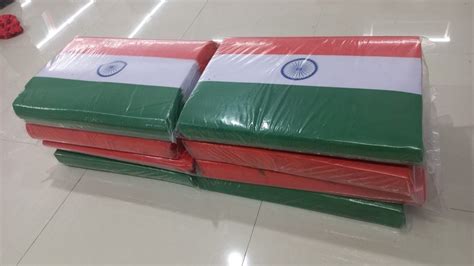 Tri Flying Polyester Indian National Flag Size At Rs Piece