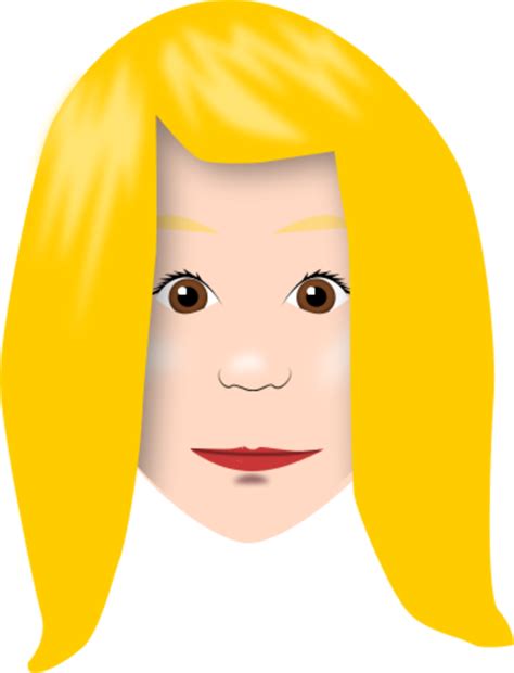 Blonde Hair Cliparts Clipart Library