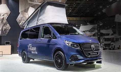 2024 Mercedes Benz V Class Marco Polo Debuts At Caravan Salon In