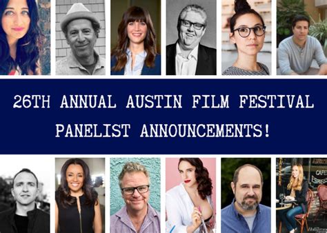 Austin Film Festival Reveals First Round Of Panelists | Austin, TX Patch